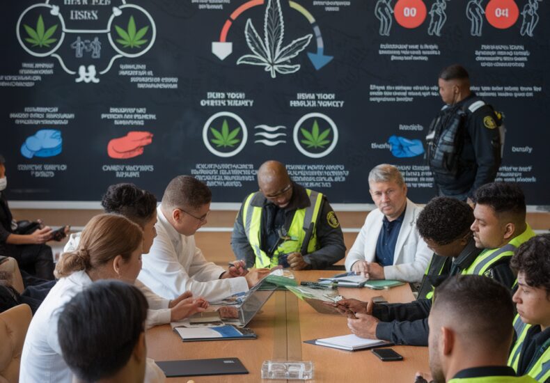Illustration sur la légalisation du cannabis en France