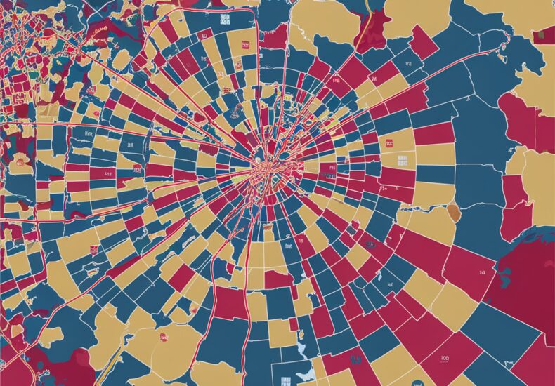 Detailed map of Central Business District in London