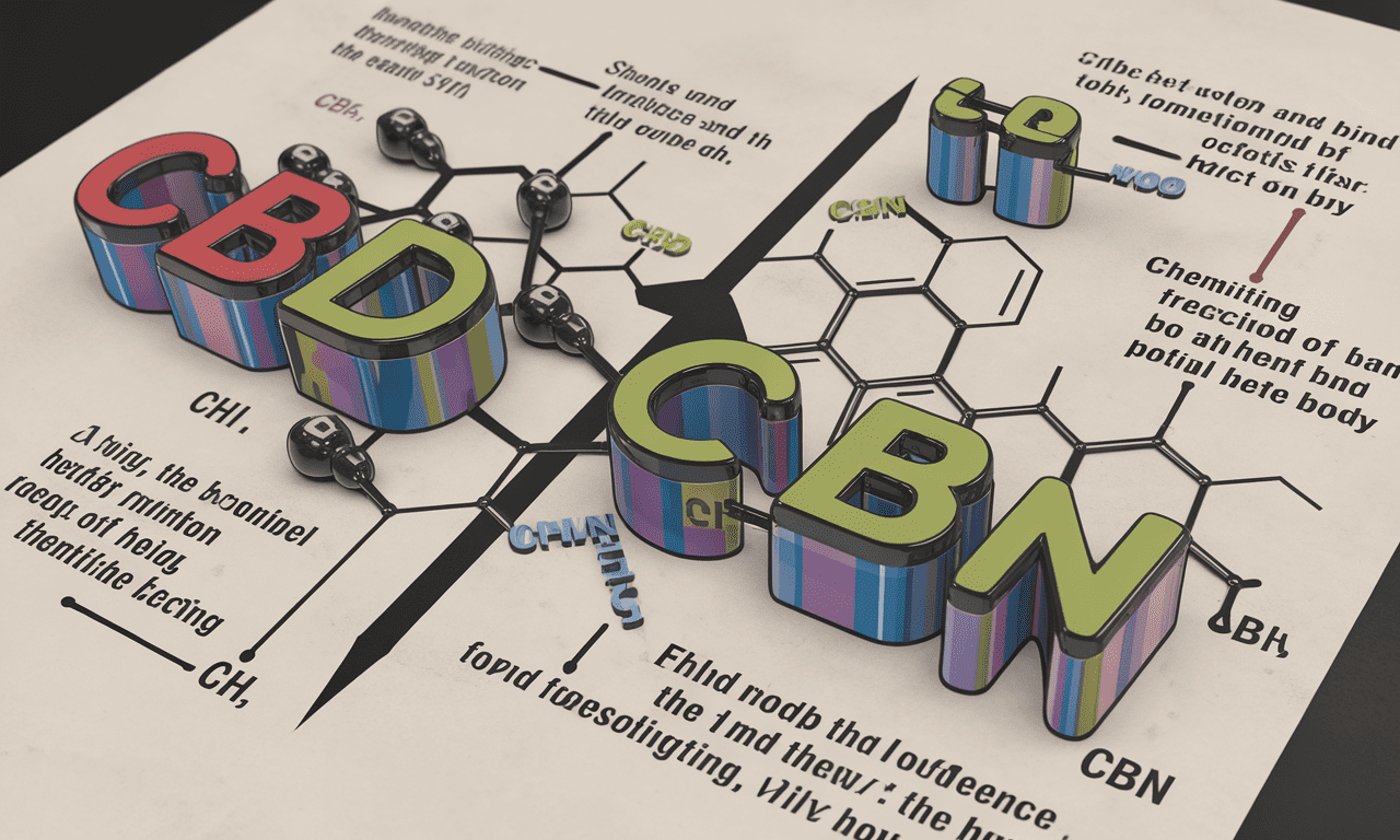 Effets du CBD et du CBN sur le système endocannabinoïde