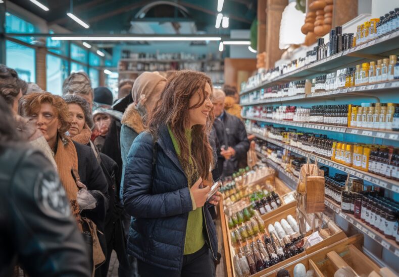 Flacon d'huile de cannabidiol avec feuille de chanvre en arrière-plan