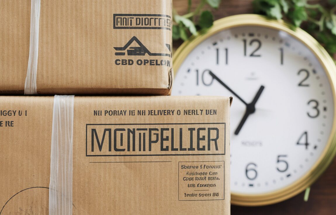 Boutique de CBD à Montpellier avec divers produits au cannabidiol