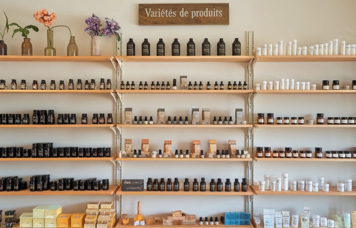 Boutique de CBD à Toulouse avec divers produits à base de cannabidiol