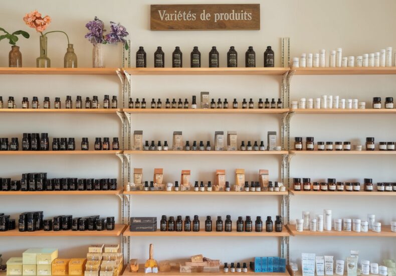 Boutique de CBD à Toulouse avec divers produits à base de cannabidiol