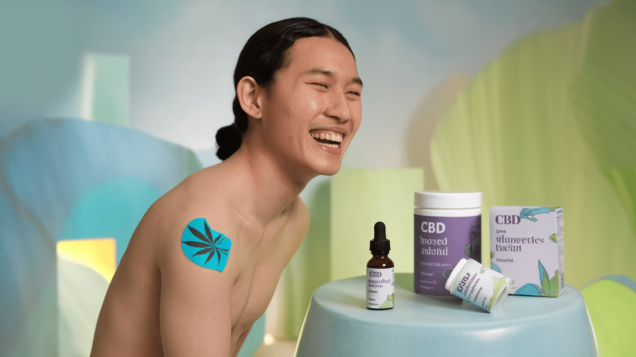 Patch CBD pour soulager douleurs et stress