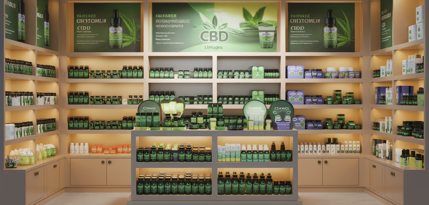 CBD Shop à Limoges - Produits disponibles